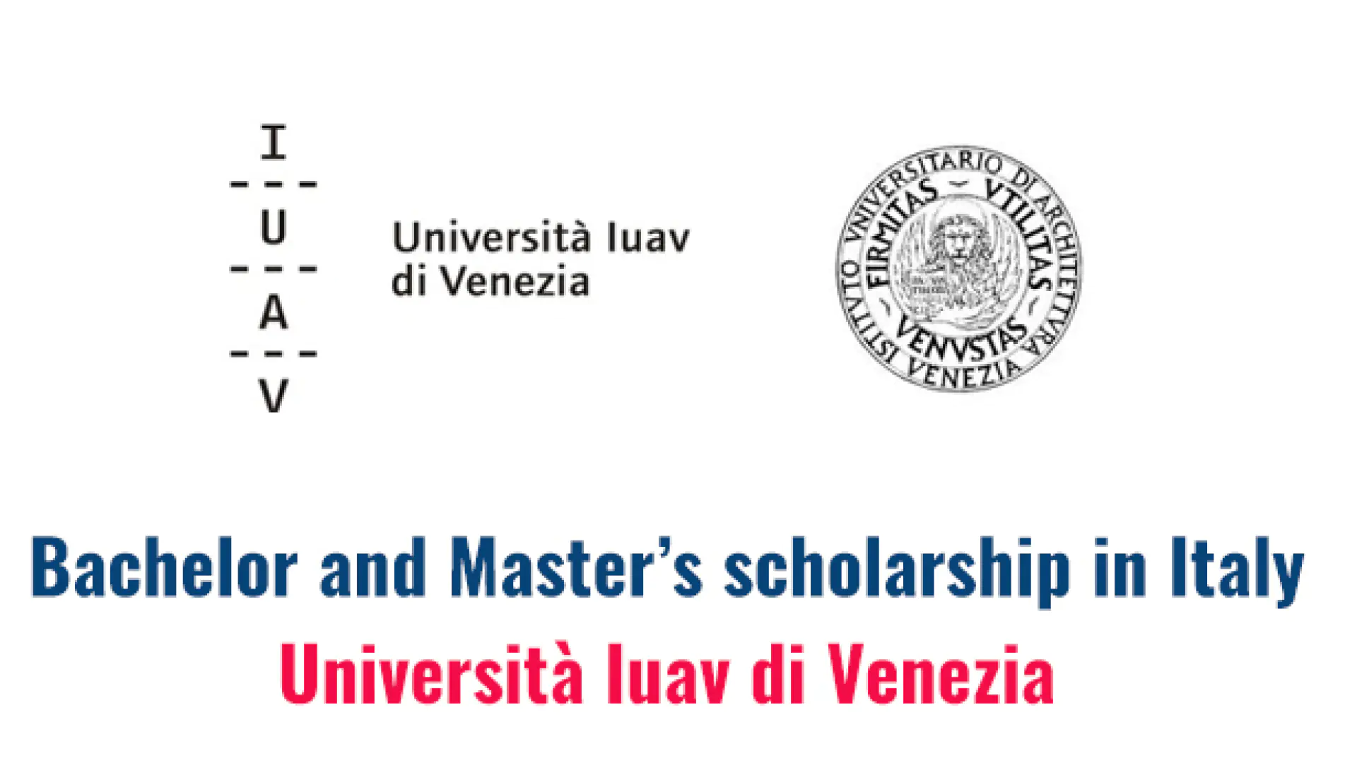 Bakalavr, magistratura va PhD bosqichini Italiyada o'qish uchun Regional Scholarship dasturi