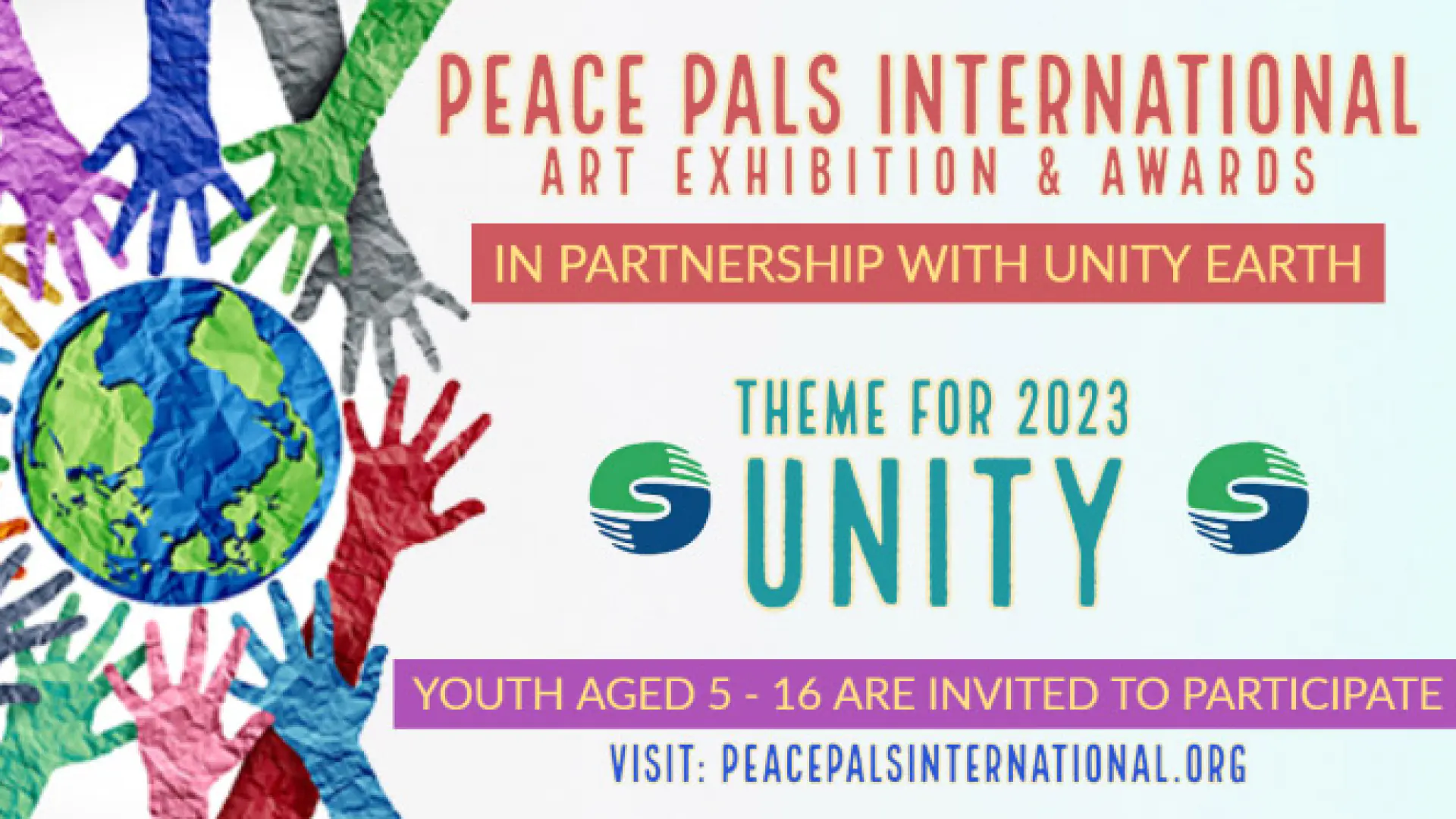 5 yoshdan 16 yoshgacha bo'lgan yosh rassomlar uchun "Peace Pals International Art Contest — 2023" tanlovi