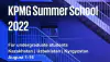 Bakalavr talabalari uchun Germaniya-Qozogʻiston Universiteti tomonidan bepul KPMG Summer School dasturi